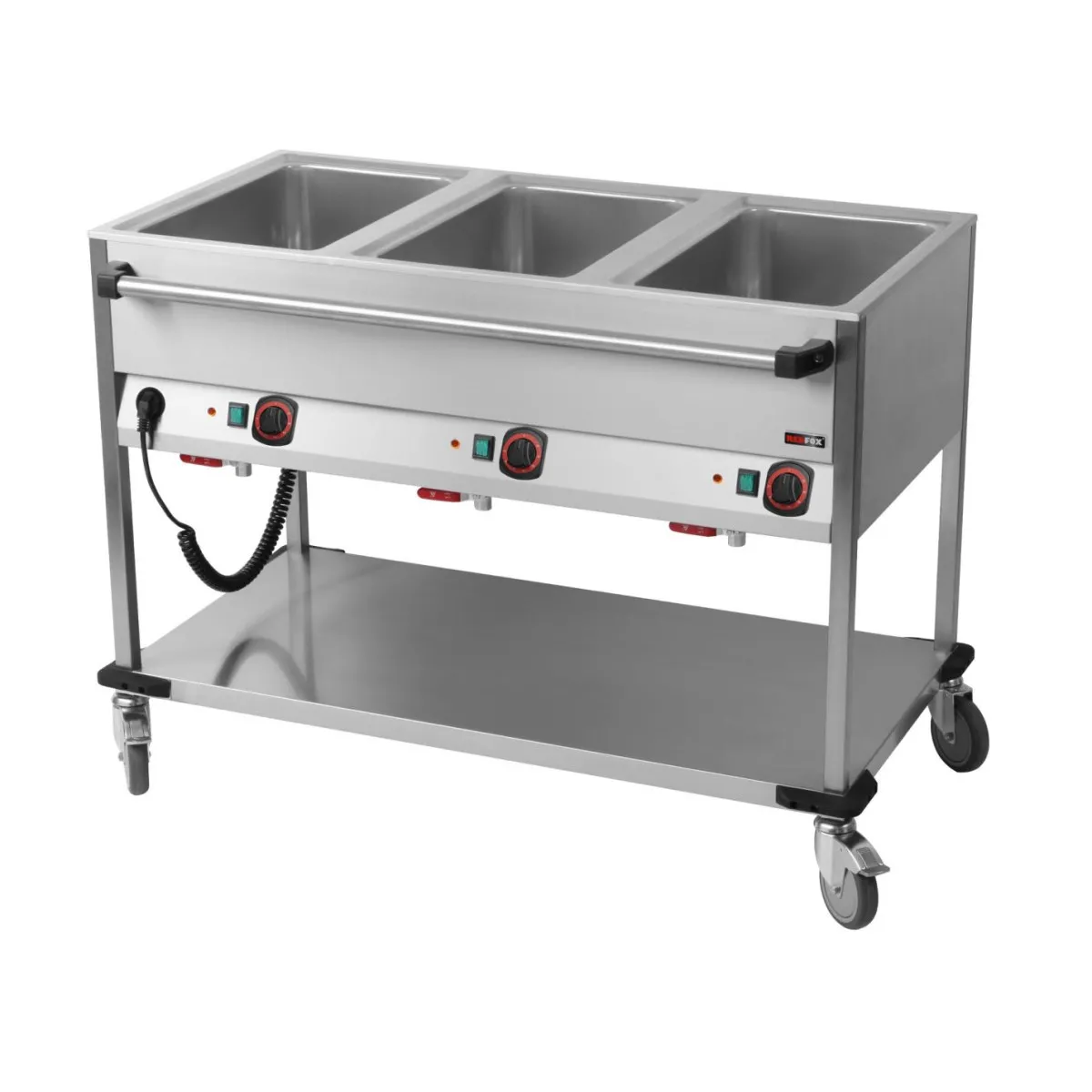 Bain-Marie-Wagen, 3 x 1/1 GN