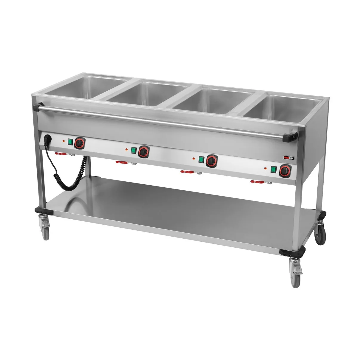 Bain-Marie-Wagen, 4 x 1/1 GN