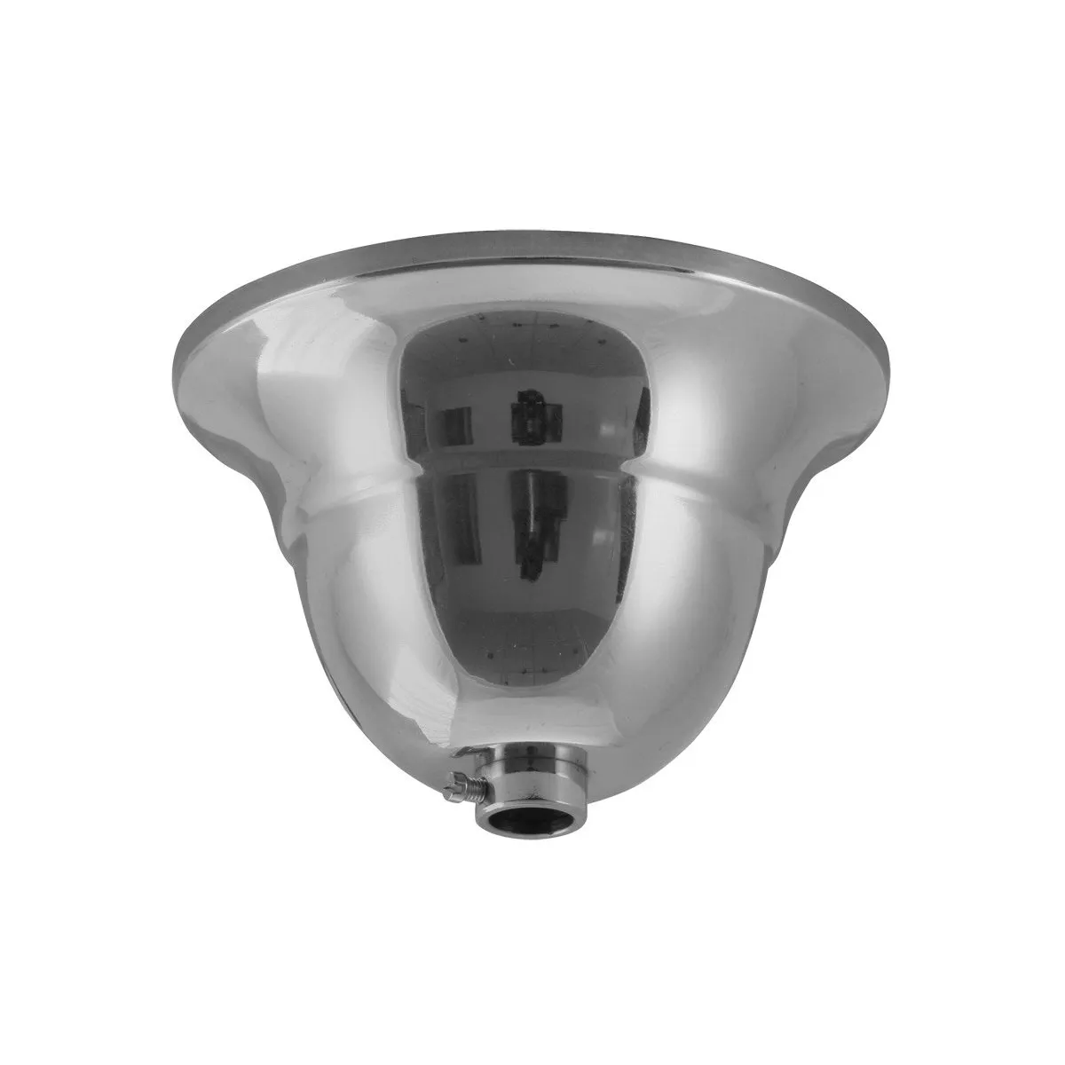 Baldachin Tulpenform chrom Ø=90mm