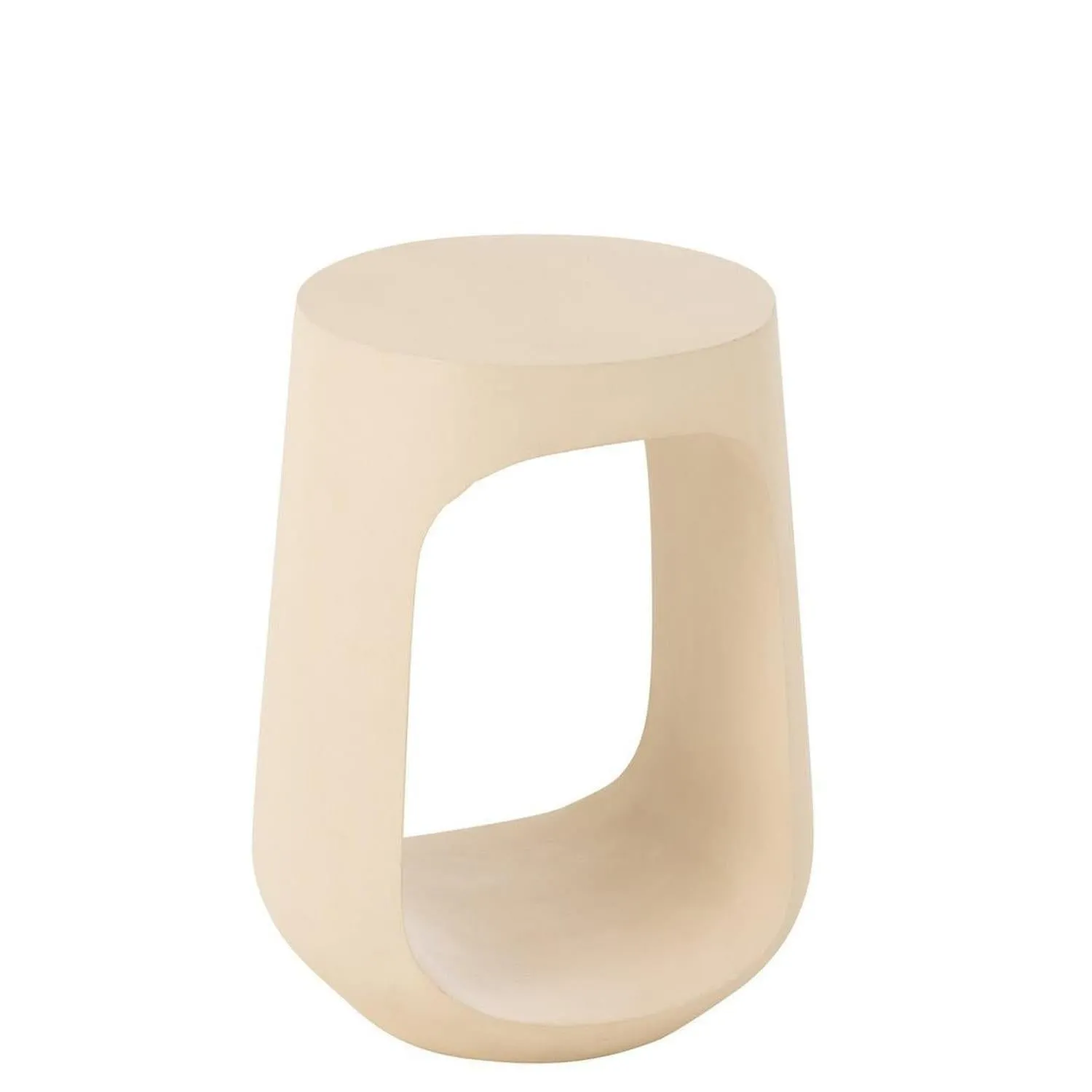 Beistelltisch Pod aus Mangoholz - Beige