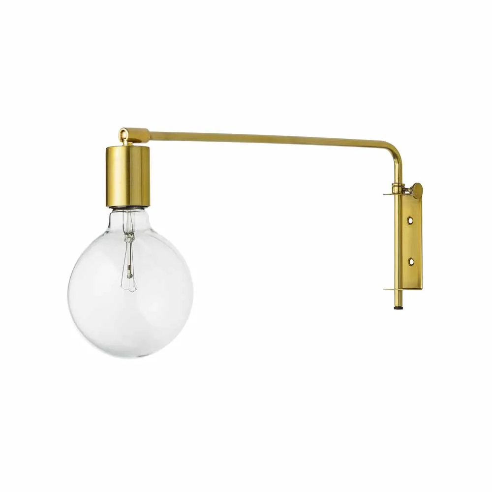 BLOOMINGVILLE Wandleuchte "Nola" Metall gold