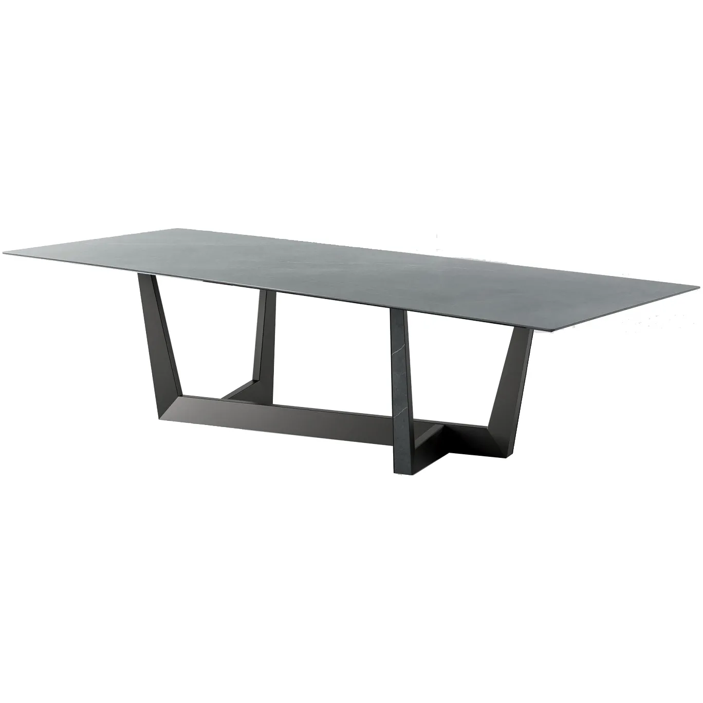 Tisch Art mit Keramik Tischplatte von Bonaldo