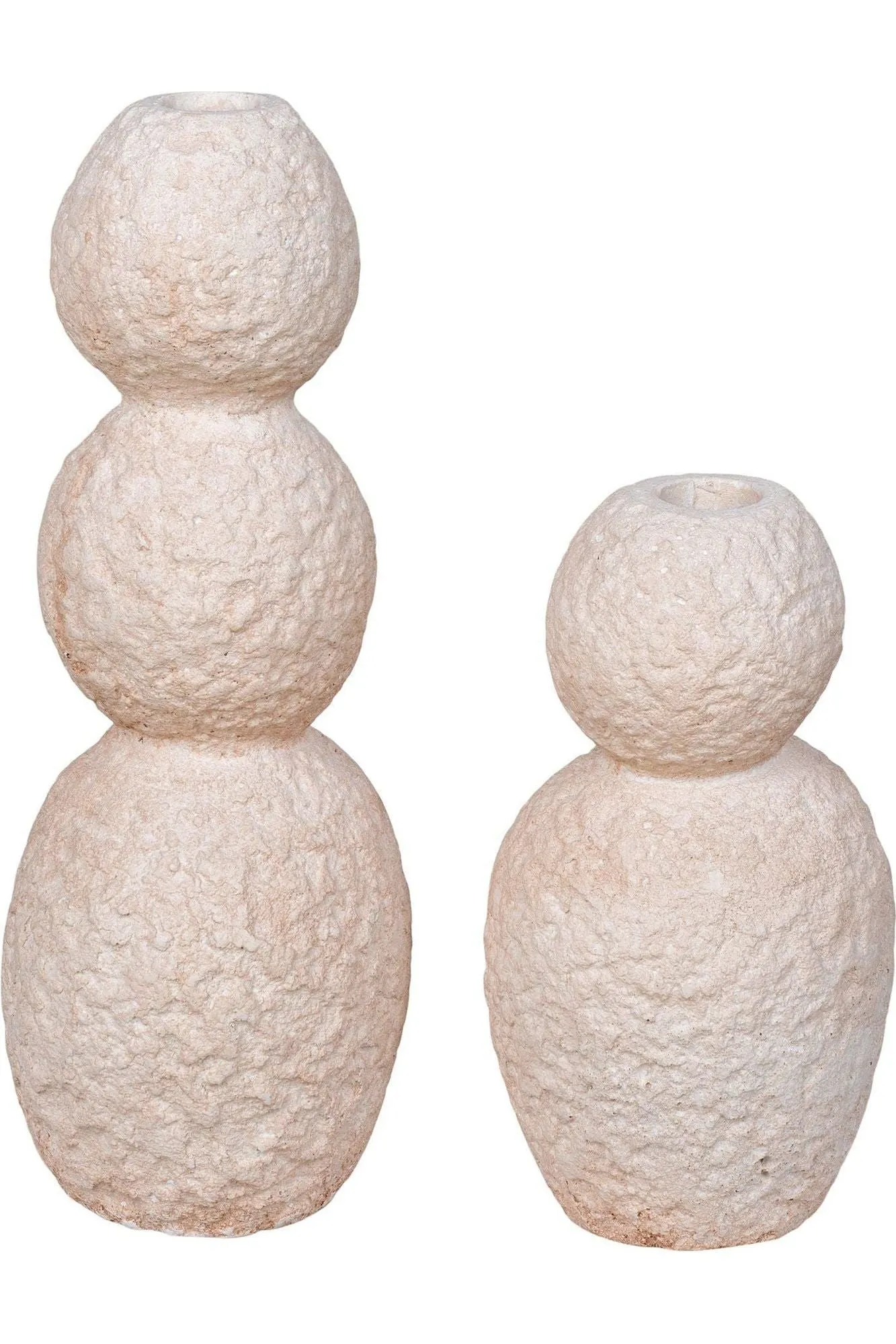 Mystery candle holder set of 2