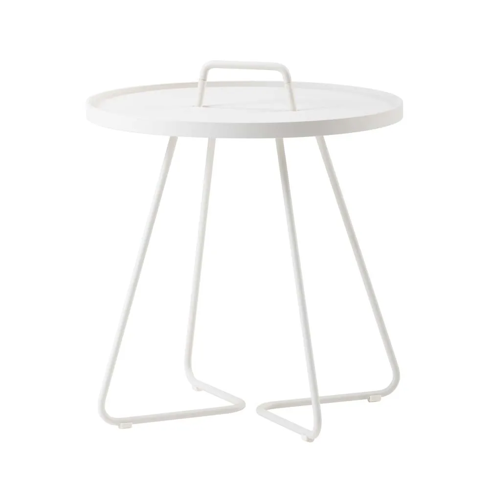 Cane-line großer Beistelltisch "On the move" Aluminium