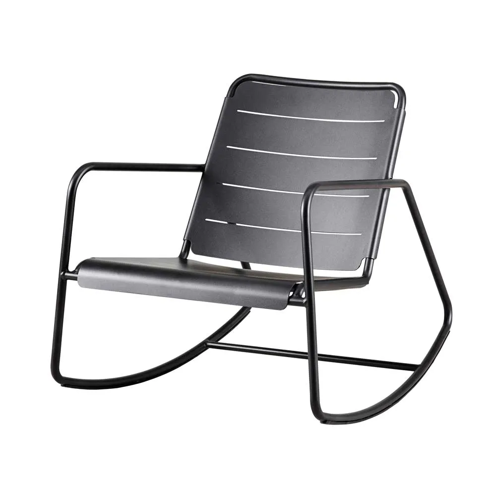 Cane-line Schaukelstuhl "Copenhagen" grau