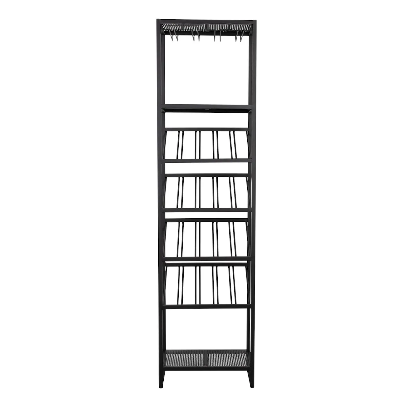 CANTOR - Barablage aus schwarzem Metall H 180