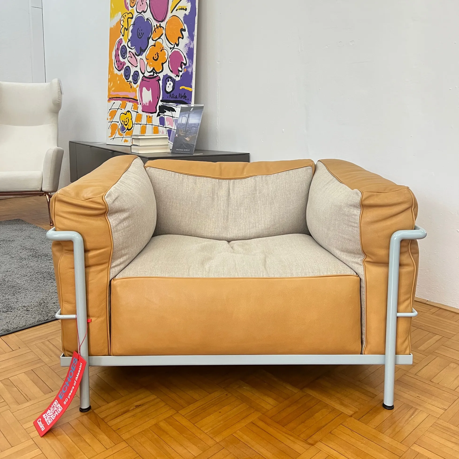 Cassina Sessel 3 Fauteuil Grand Confort, Vintage