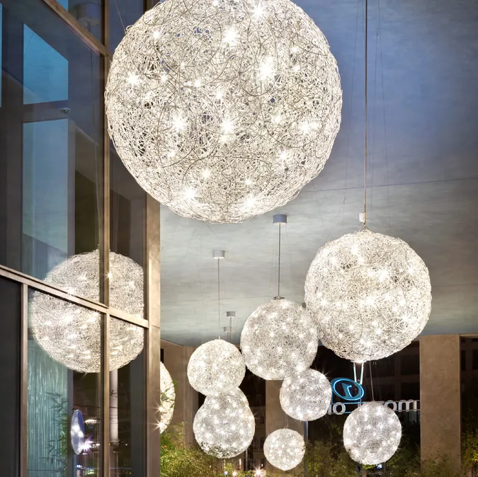 Hängeleuchte Fil de Fer Outdoor (LED) von Catellani & Smith