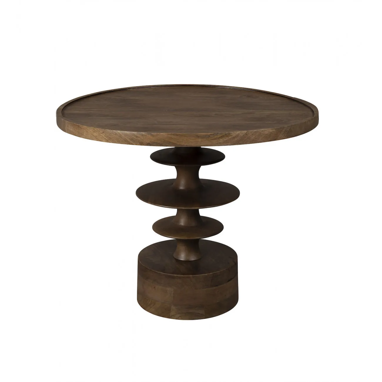 CATH - Salontisch aus braunem Holz D 66