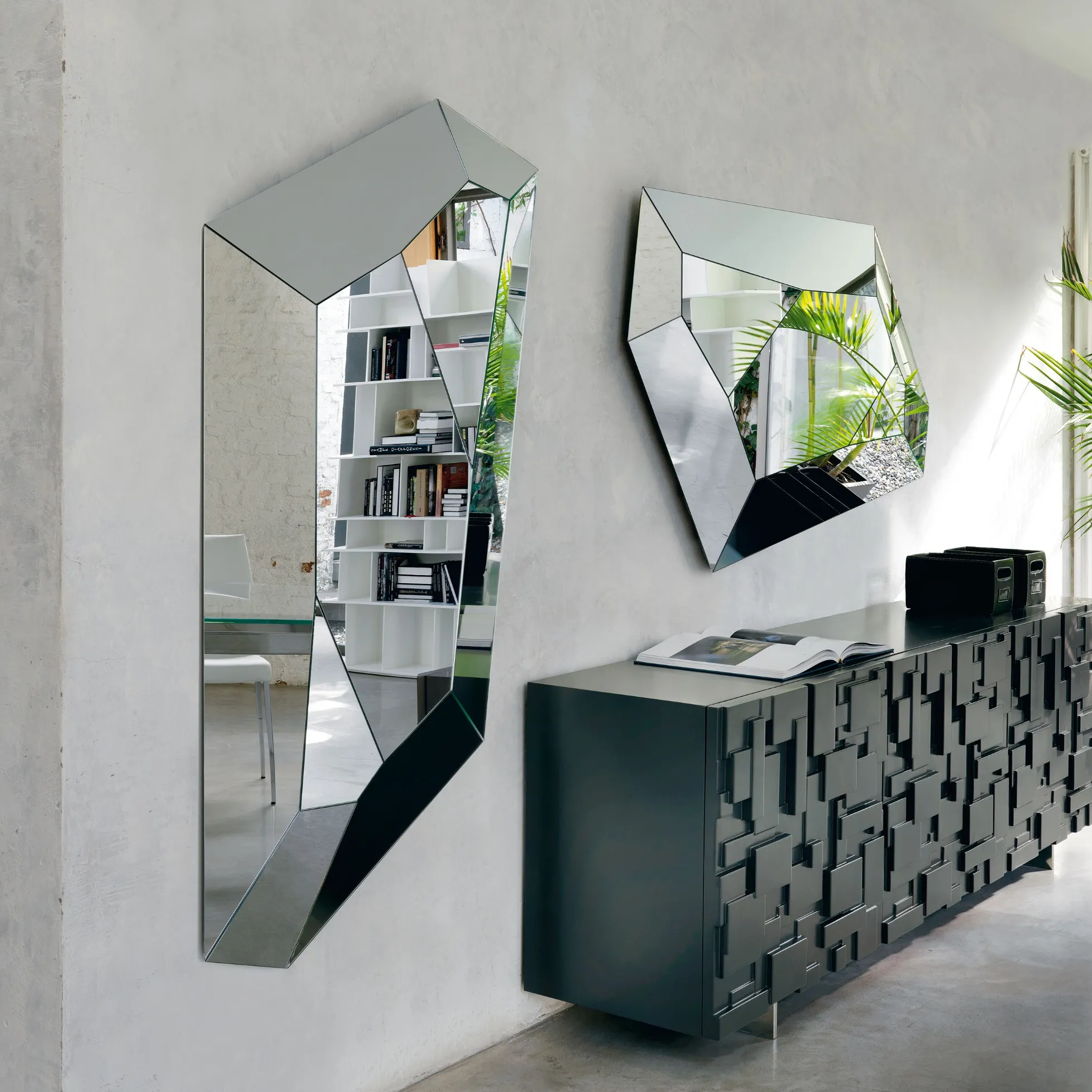 Diamond Wandspiegel von Cattelan Italia