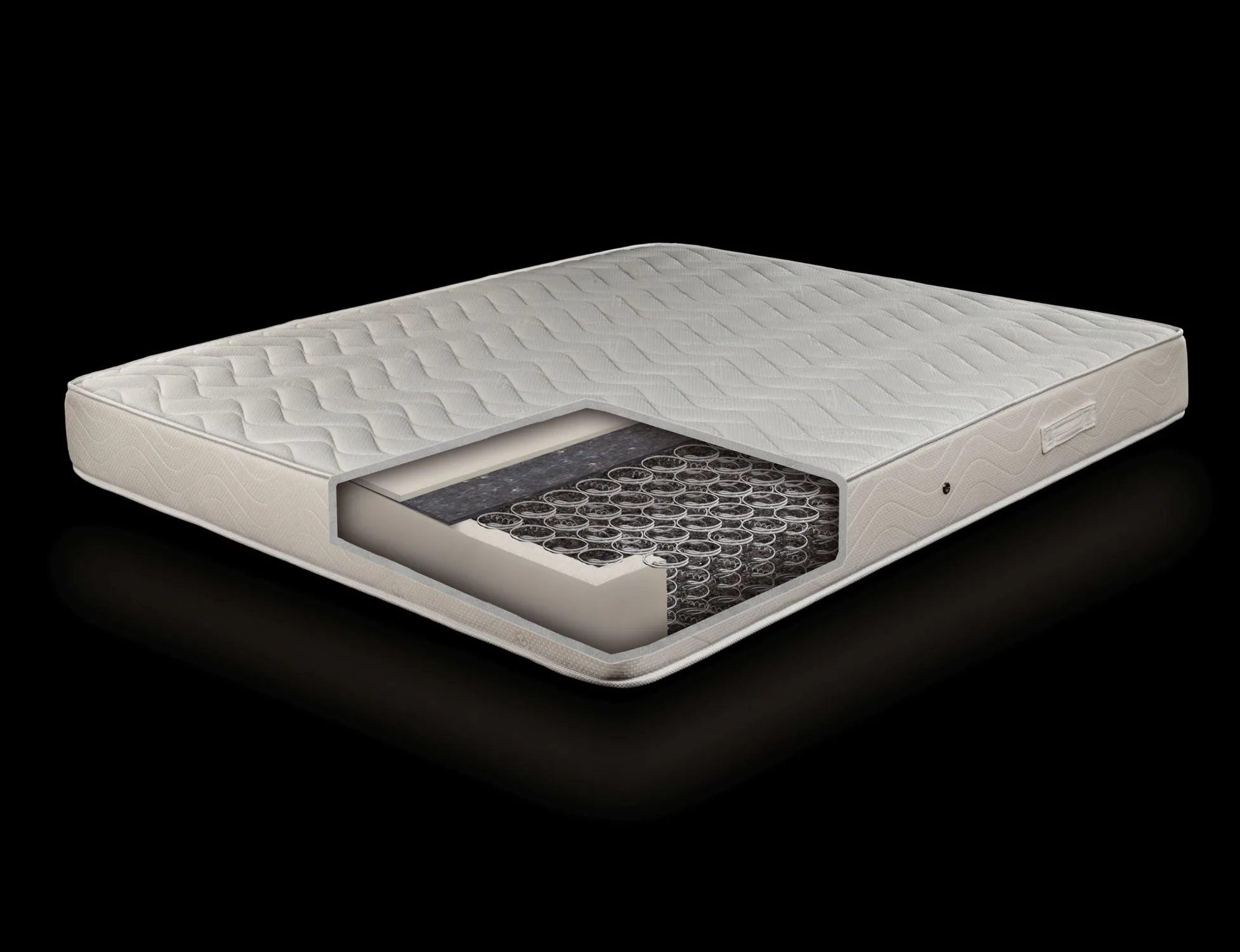 Matratze Classic Soft mit Bonell Federkern - Abmessungen: 100 x 200 cm