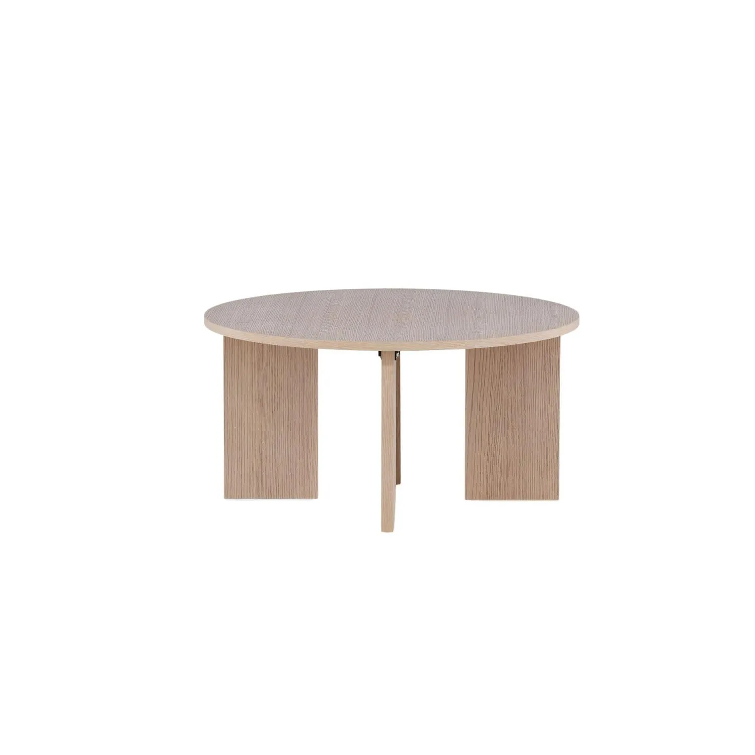 Couchtisch Askerön ⌀80cm - Cremeweiß