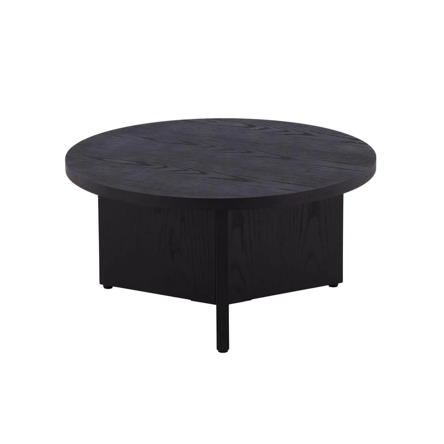 Couchtisch Saltö Ø85cm - Schwarz
