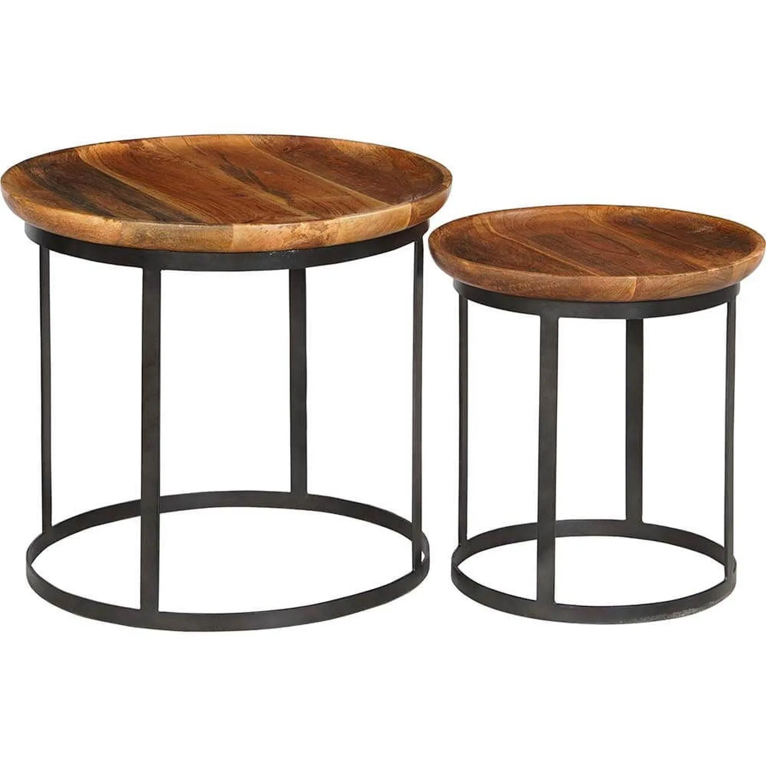 Couchtische Brüssel, 2er-Set - Holz