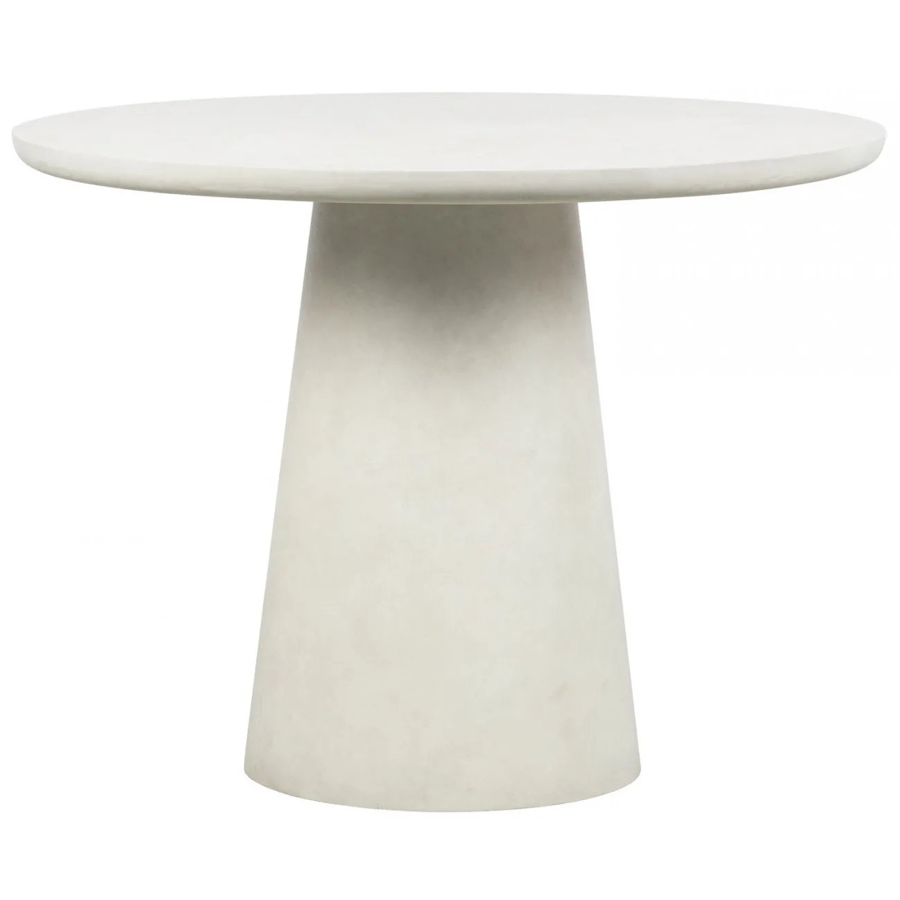 DAMON - Weißer Esstisch D100 cm