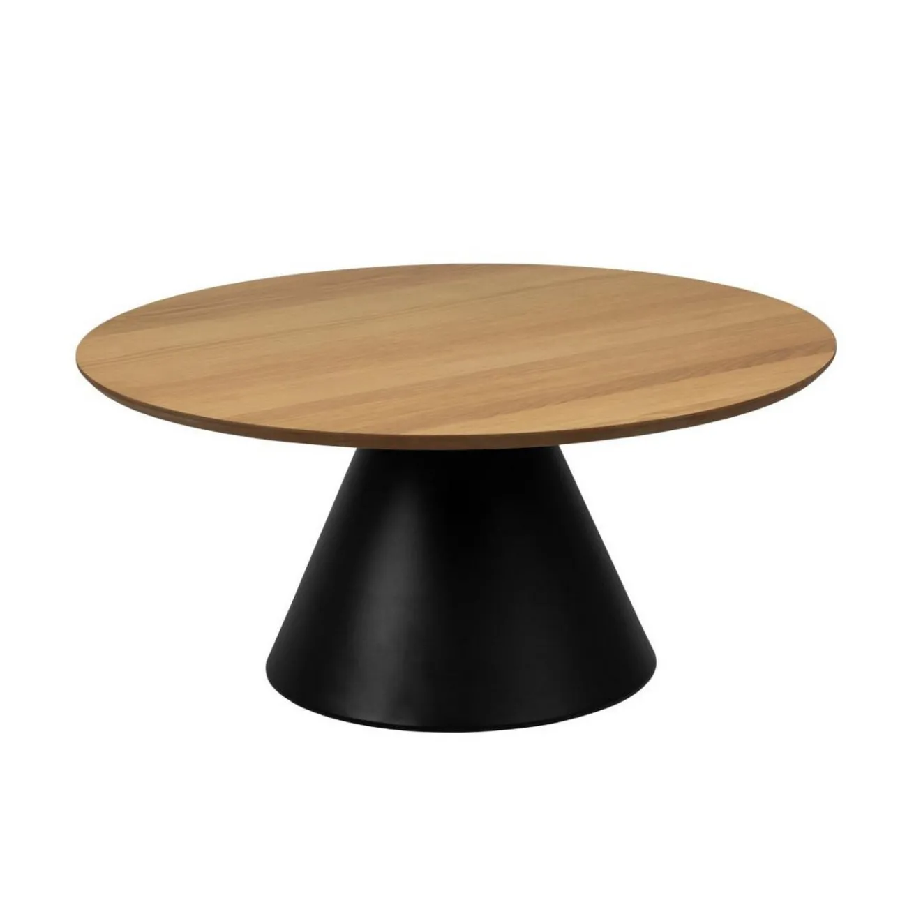 DANISH - Runder Salontisch Braun D85