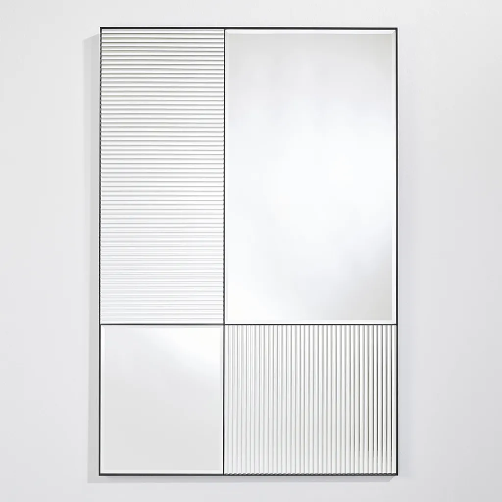 Finestra Flutes Wandspiegel von Deknudt Mirrors