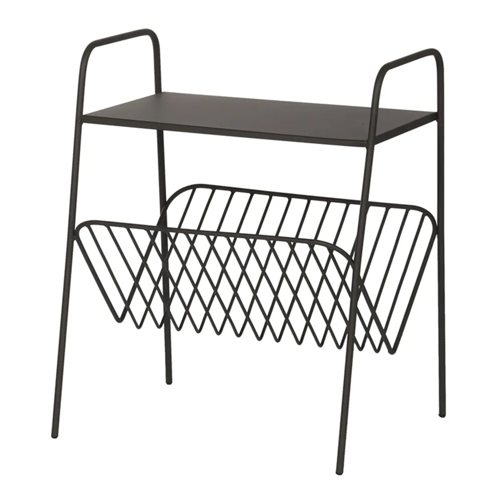 Beistelltisch "Manchester" Metall schwarz