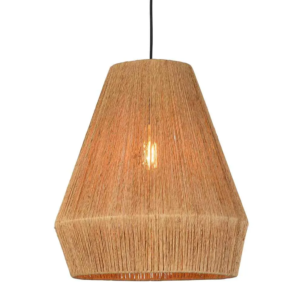 Hängelampe "Ivana" Jute