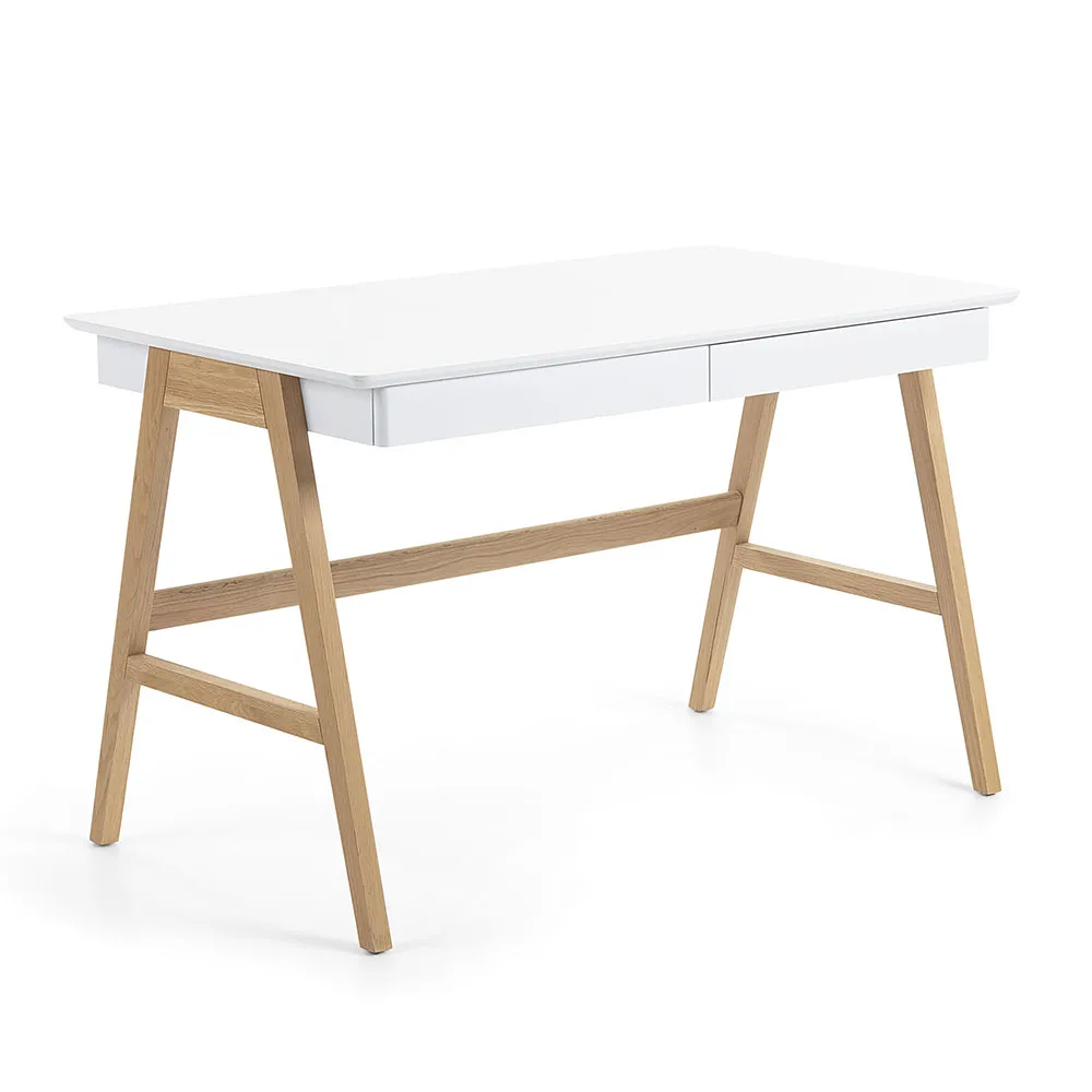 Schreibtisch - mit Schubladen "Diane" Esche