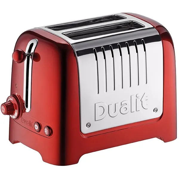 Lite 2-Schlitz-Toaster (Rot) by Dualit