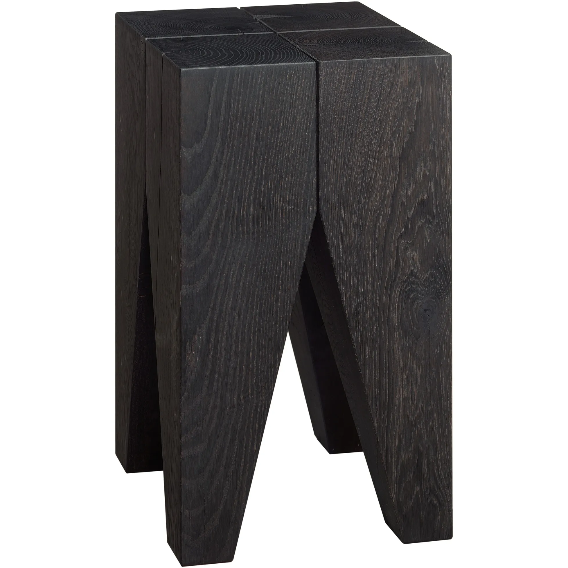 Beistelltisch Backenzahn von e15 in Eiche schwarz