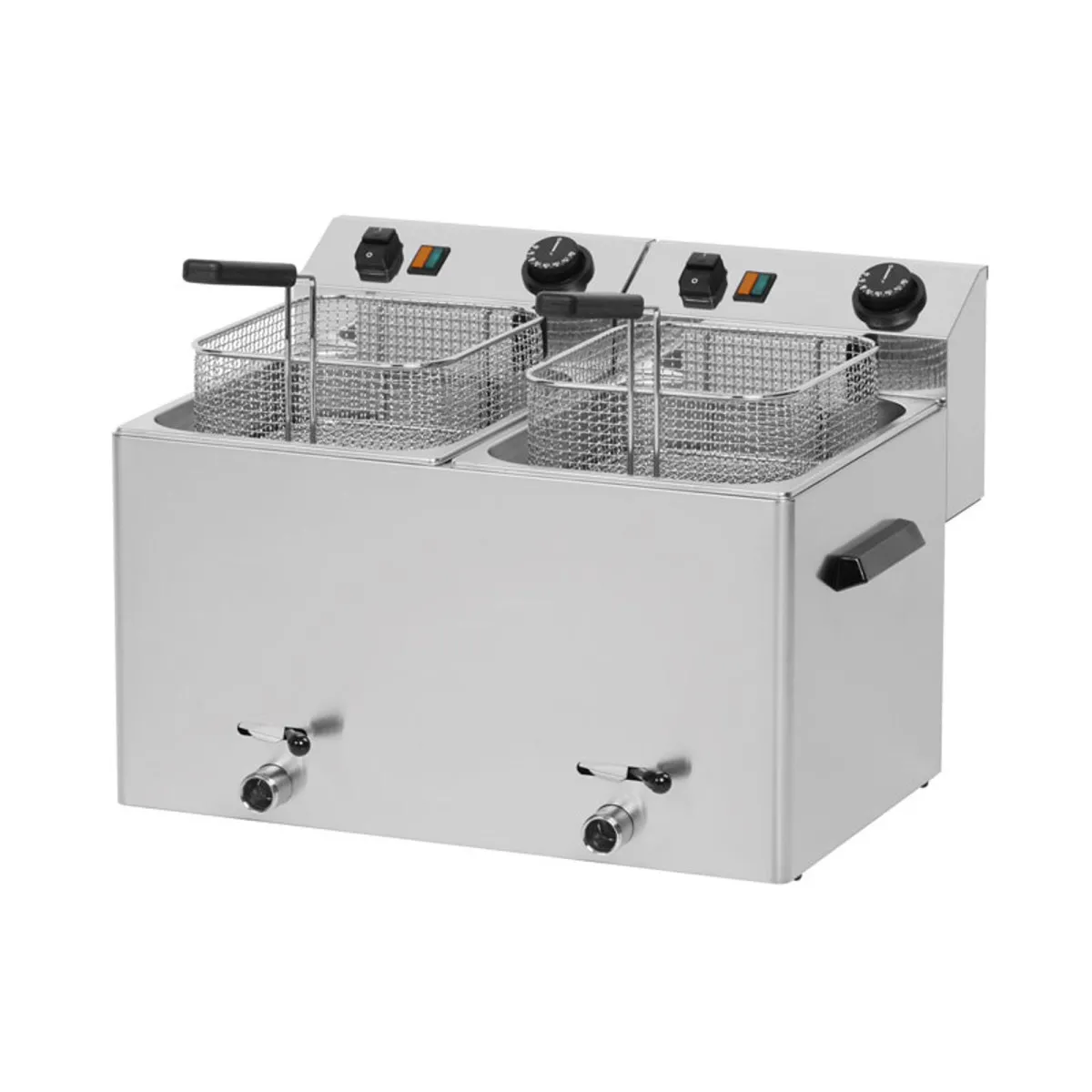 Tisch-Elektro Fritteuse 2 x 7-8 Liter