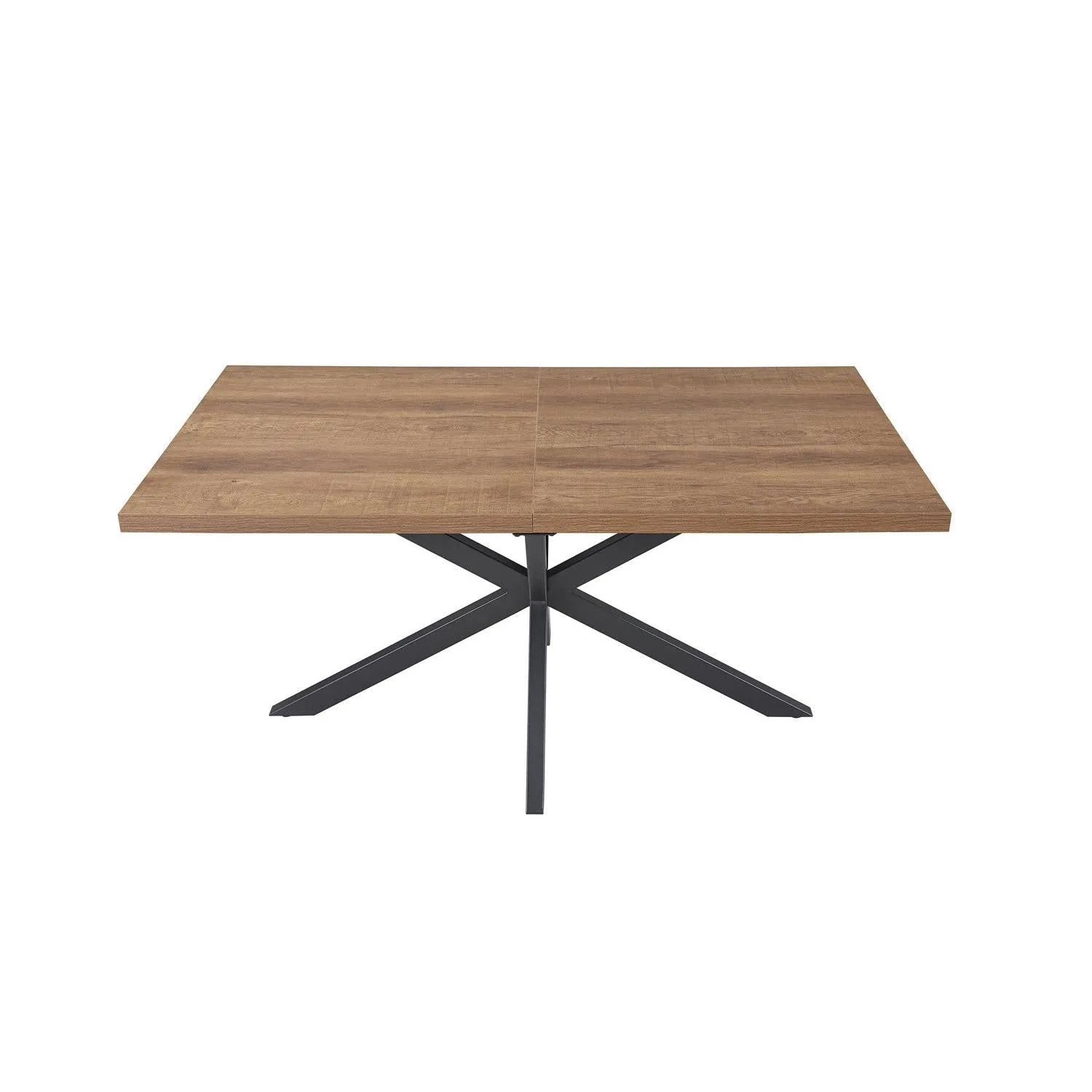 Esstisch Kos ausziehbar 160-200cm - Dunkelbraun