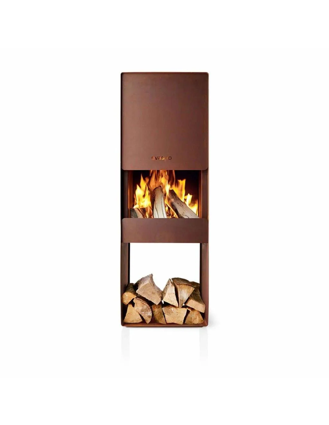 Eva Solo Firebox Gartenkamin - 125 cm - Corten Stahl
