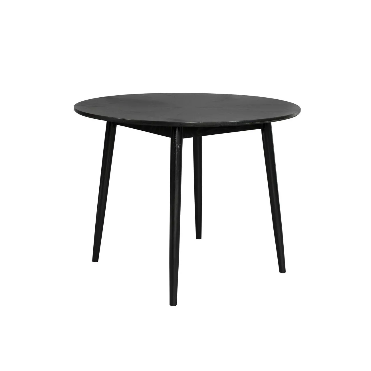 FAB - Esstisch in schwarzer Holzoptik D100