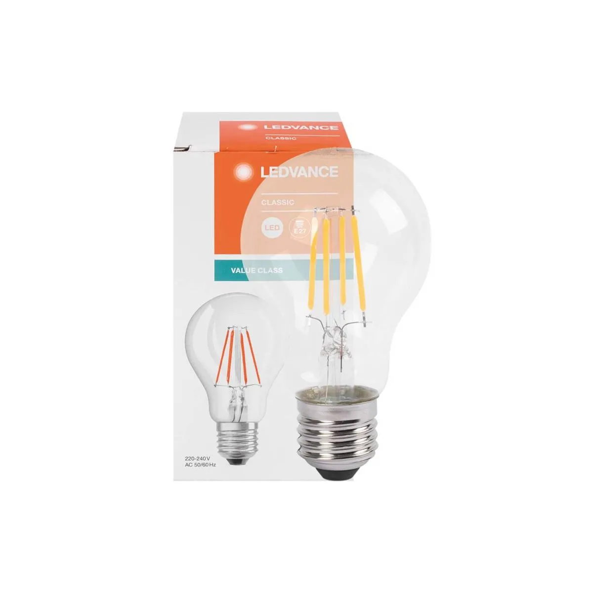 Filament-LED-Glühlampe klar E27 11W 1521lm warmweiß