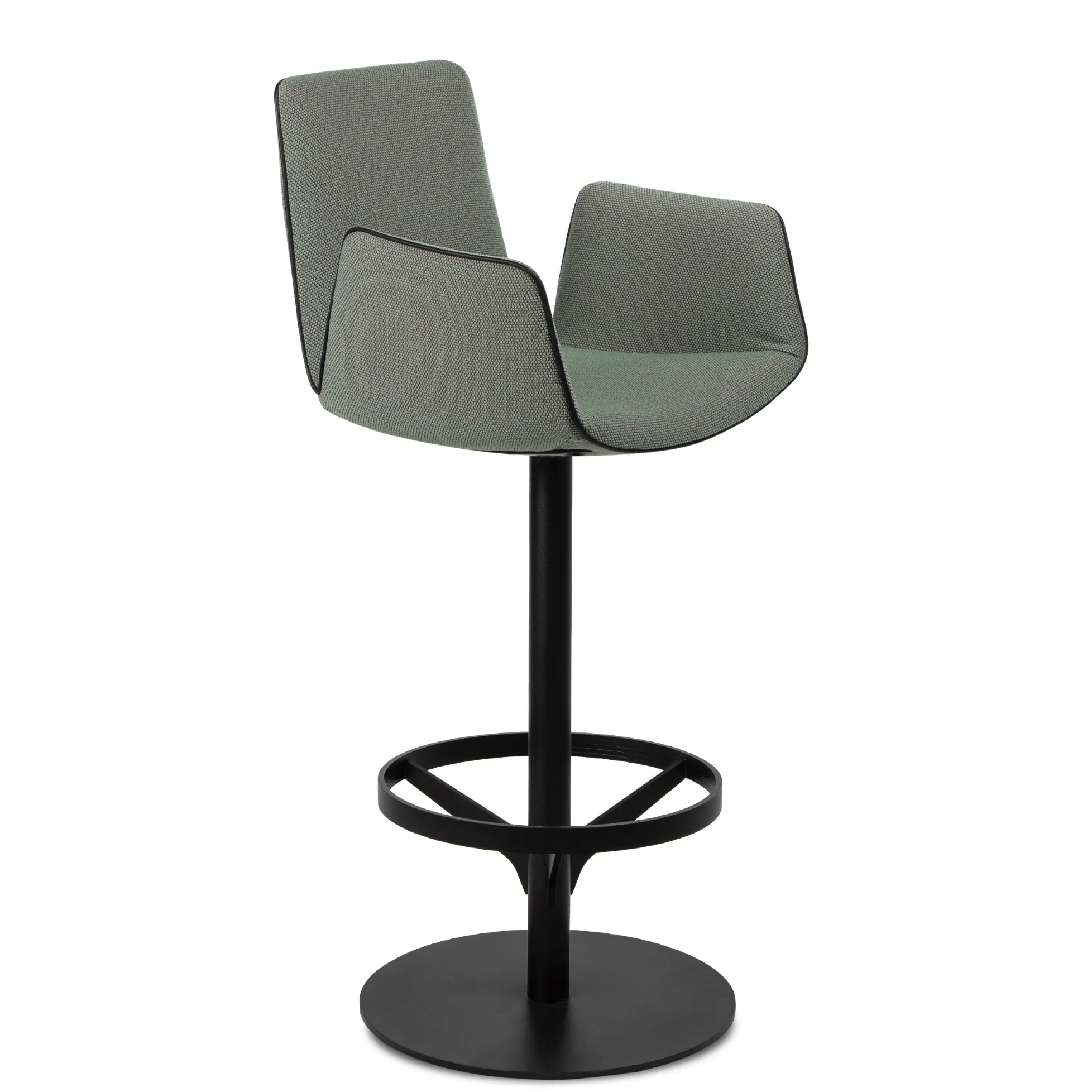 Amelie Counter Armchair High von Freifrau mit Tellerfuß