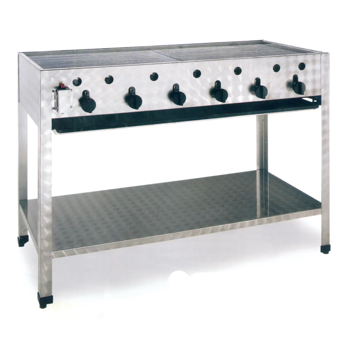 Kombibräter, Gas, Standgerät, 1145 mm x 530 mm x 830 mm