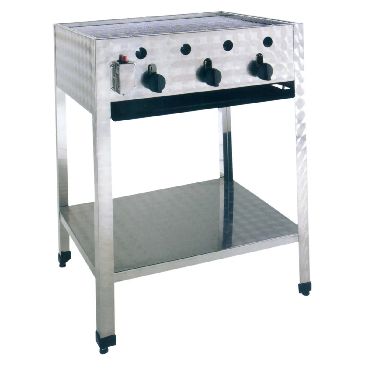 Kombibräter, Gas, Standgerät, 650 mm x 530 mm x 830 mm