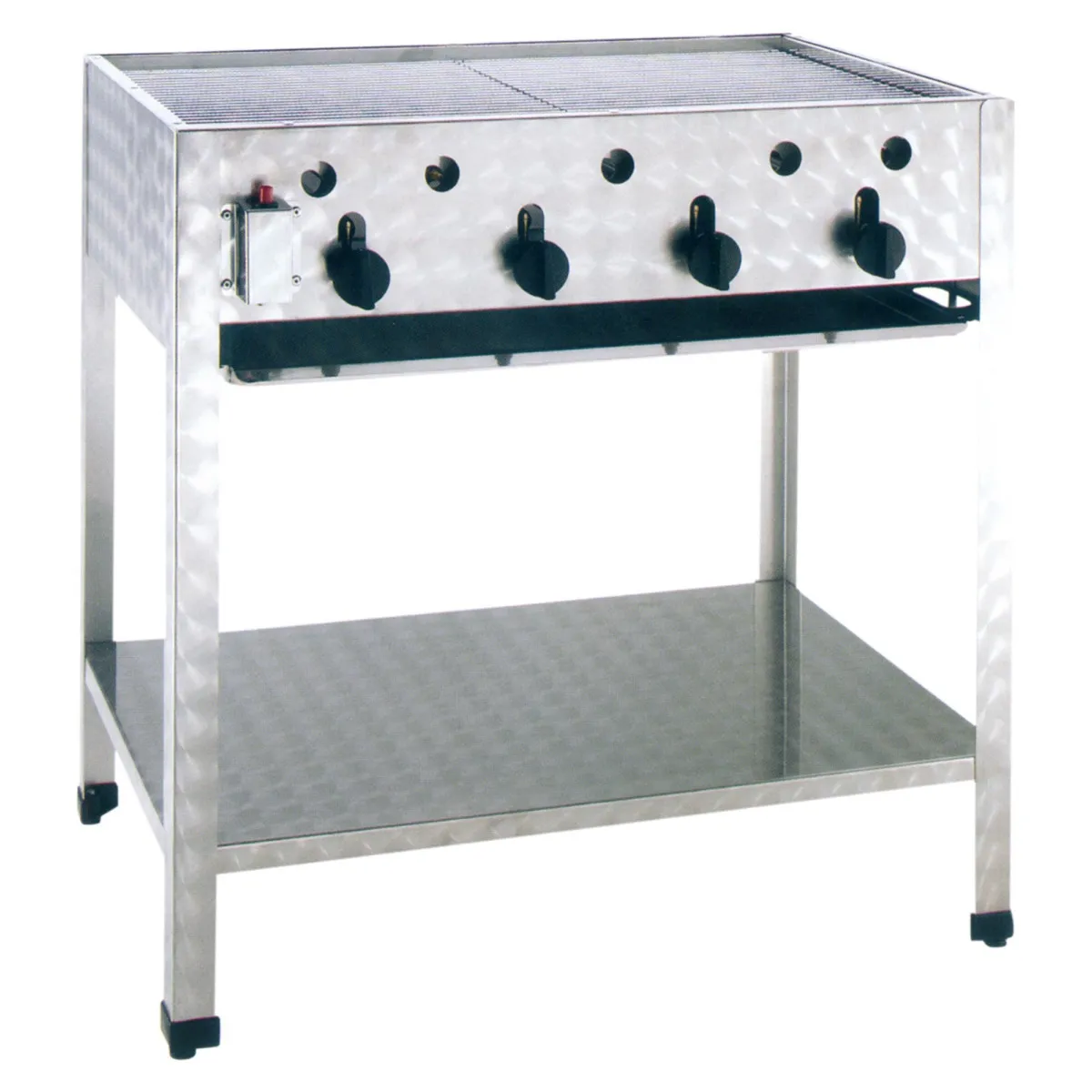 Kombibräter, Gas, Standgerät, 815 mm x 530 mm x 830 mm