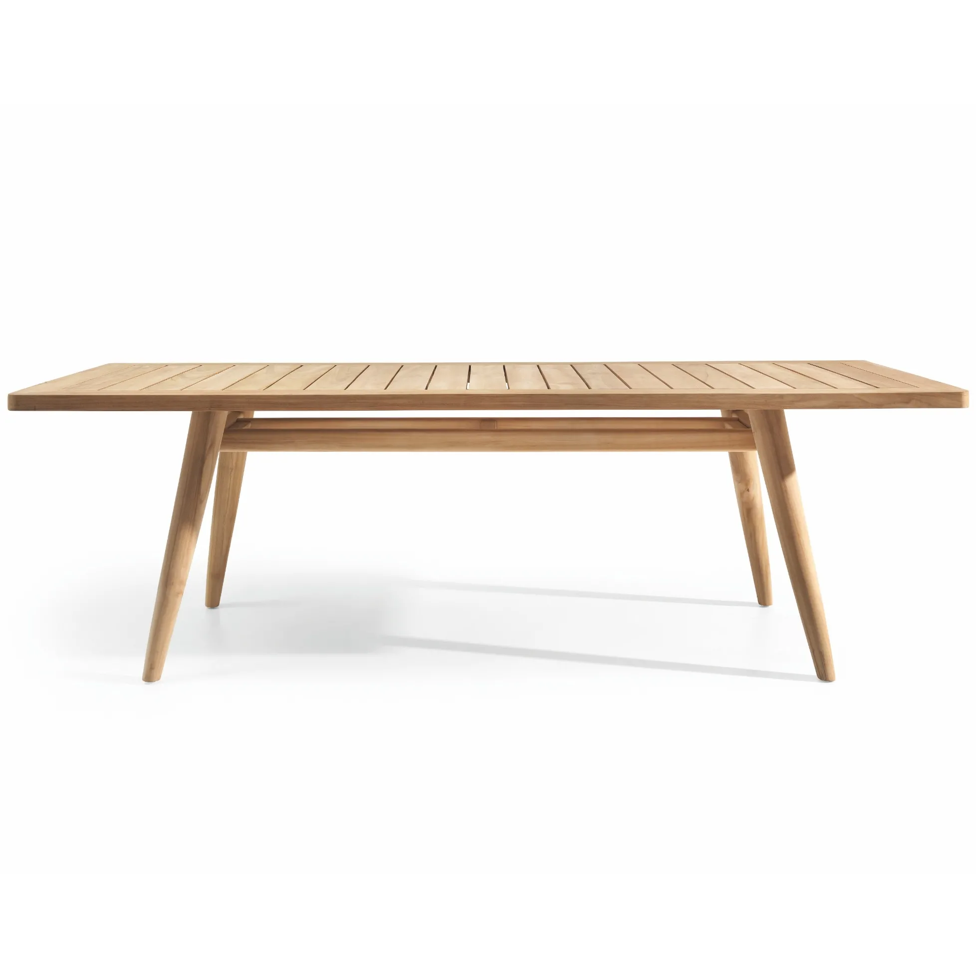 Eckiger Esstisch Eidos 133 von Gervasoni Outdoor