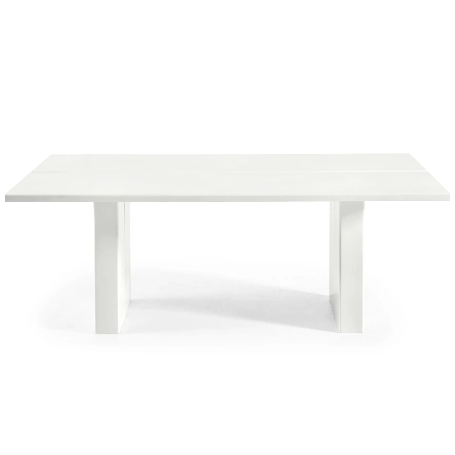 Eckiger Esstisch Eidos 34 von Gervasoni Outdoor