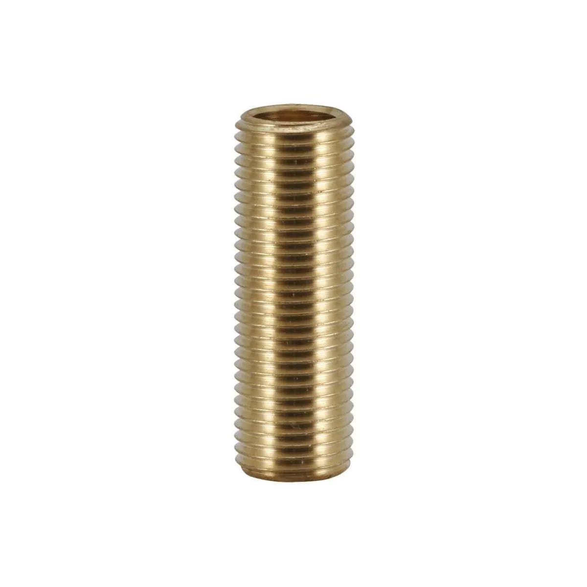 Gewinderöhrchen Gewinde M10 L=12mm, Messing, 20 Stück