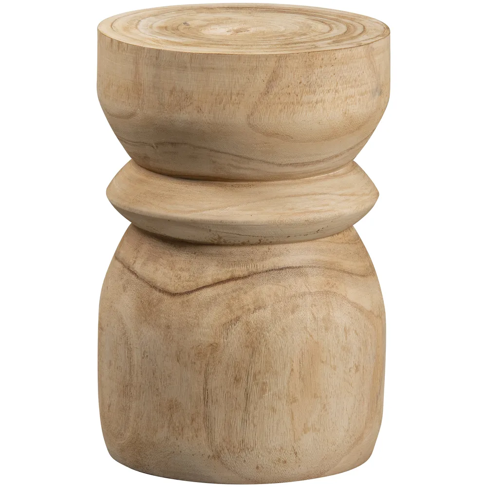 Hocker - rund "Brody" Holz