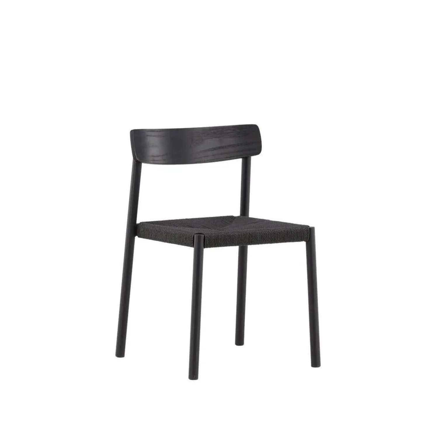 Holzstuhl Malmön - Schwarz