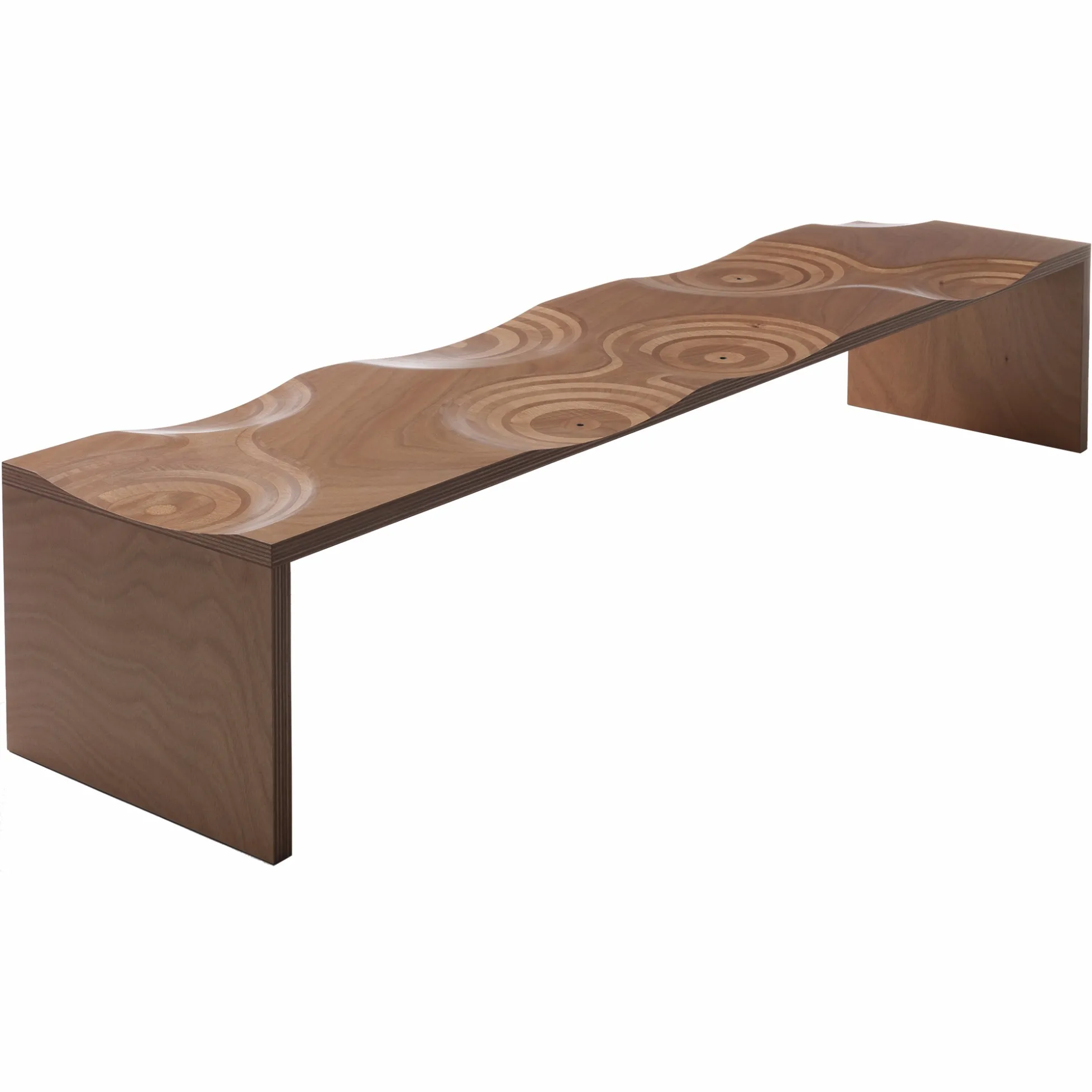 Sitzbank Ripples für den Außenbereich von Horm