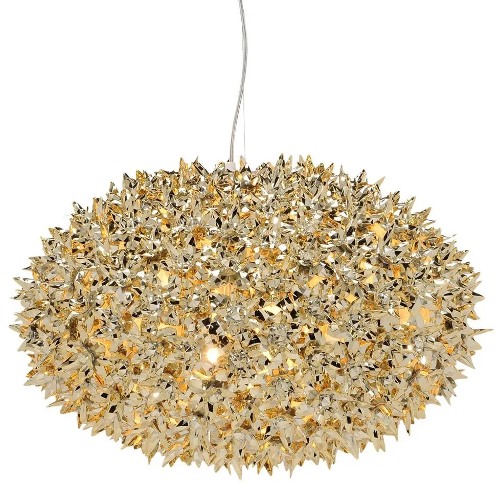 Bloom metallisiert - Hängeleuchte von Kartell