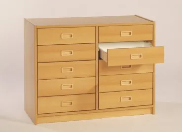 Kindergarten Schrank mit Schüben