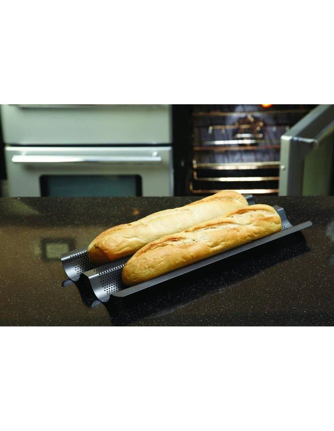 MasterClass Crusty Bake Antihaft-Baguette-Schale