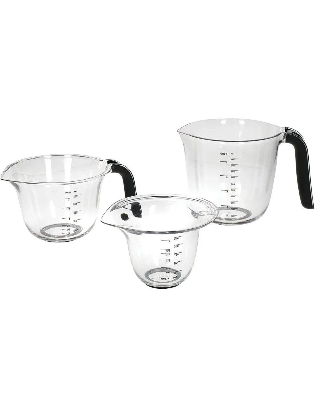 KitchenAid Set mit 3 Messbechern