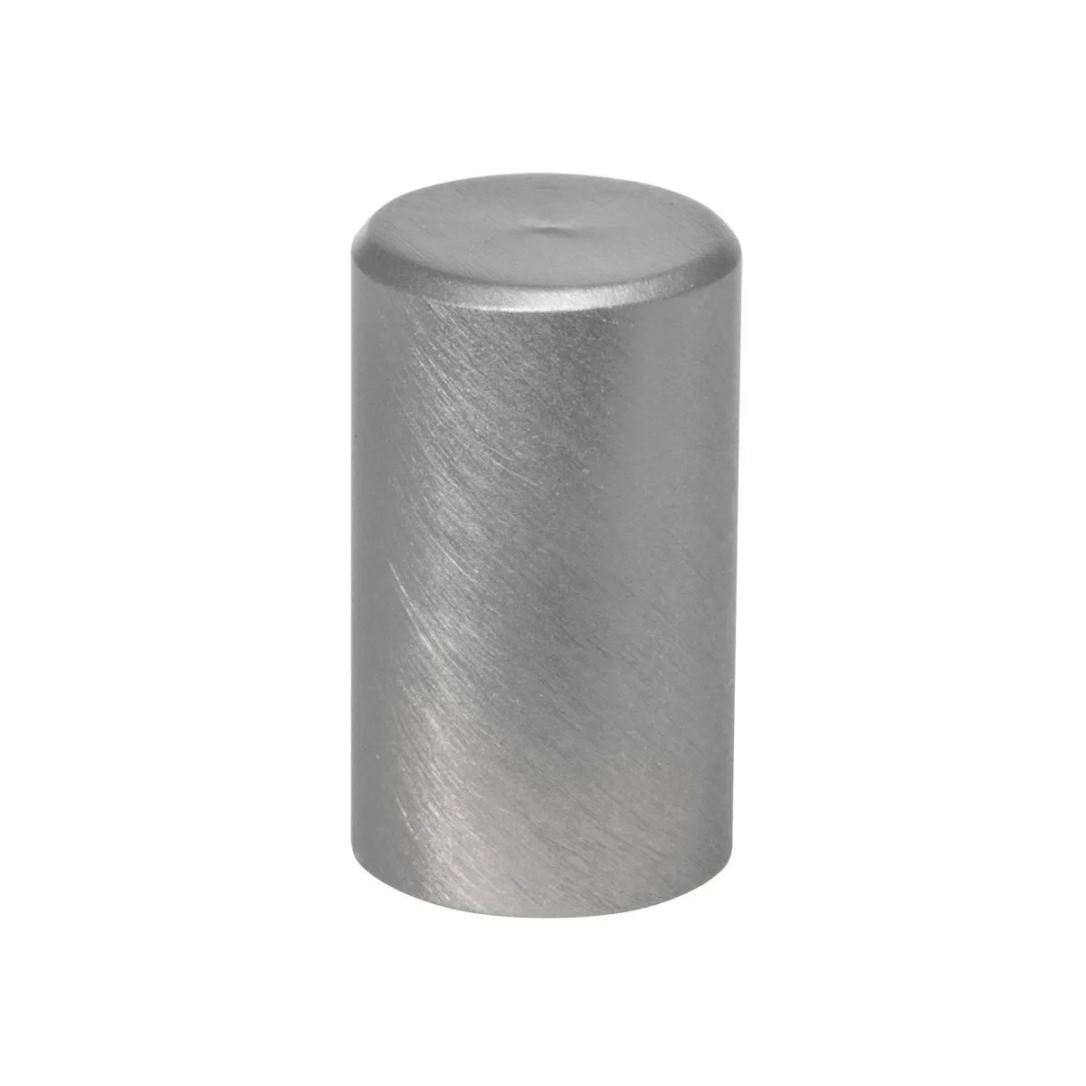 Knopf für Schirmträger Nickel matt Innengewinde M10