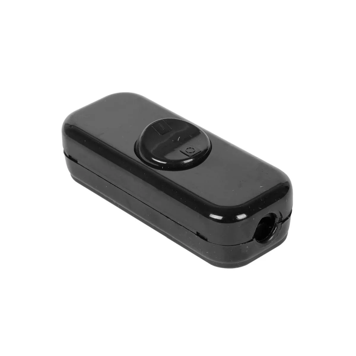 Kopp Schnurschalter 2-polig 10A schwarz