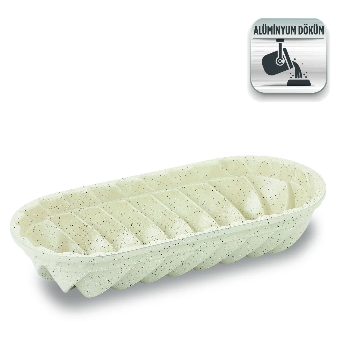 Korkmaz GRANITA Antihaft Guss Backform Kastenform 34cm A740