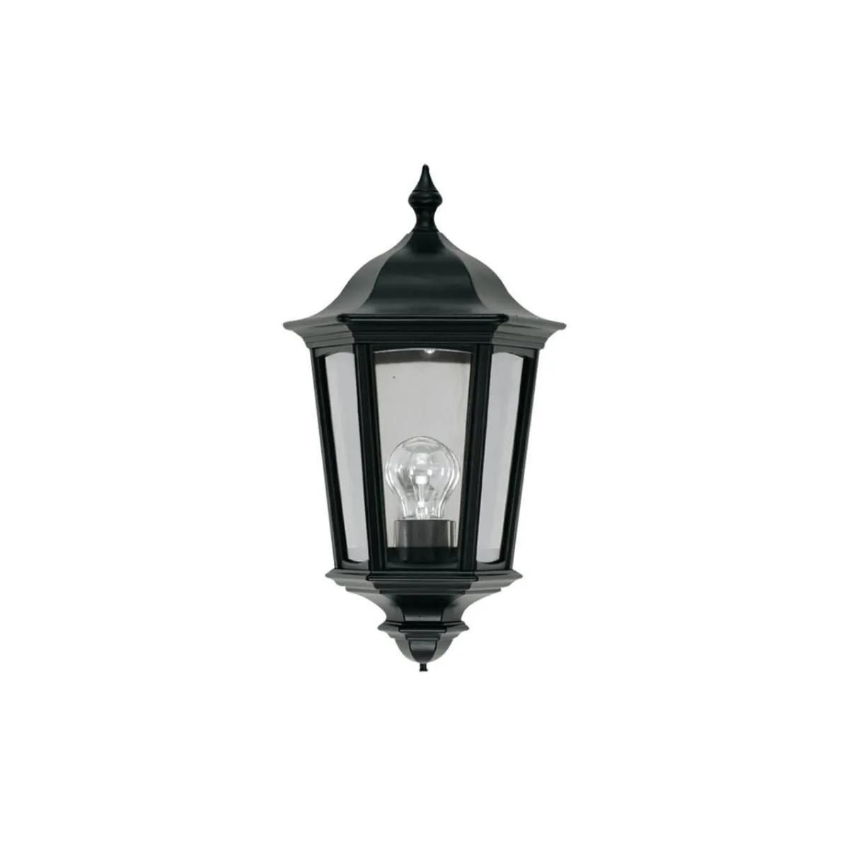 Landa Rio 425 NGG schwarze seeklimabeständige Außenwandleuchte 1xE27