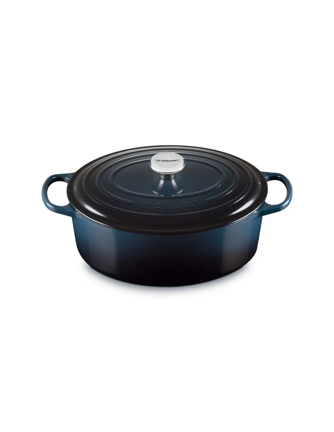 Le Creuset Cocotte Ovaler Bräter aus Gusseisen 31cm